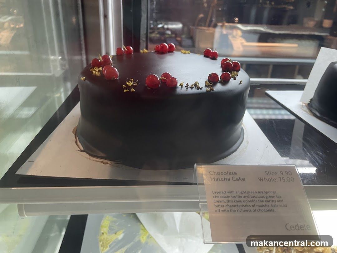 Chocolate Matcha Cake