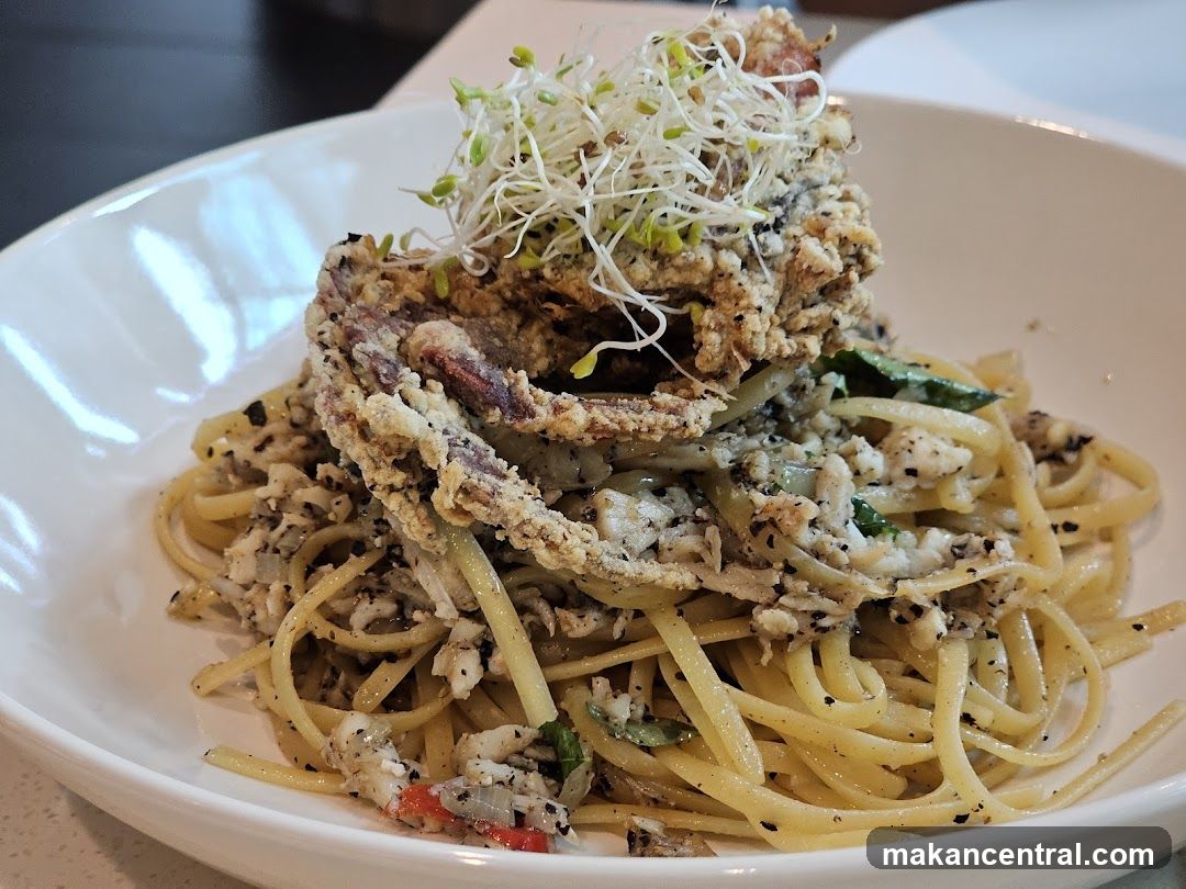 Soft Shell Crab Pasta