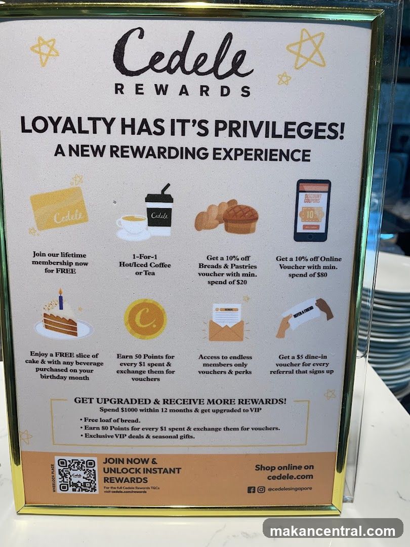 Cedele Rewards Program