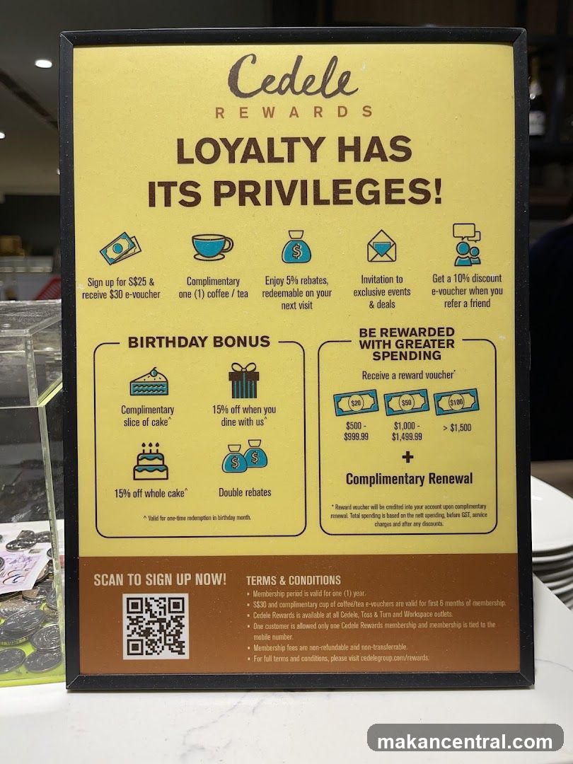 Cedele Rewards Loyalty Program