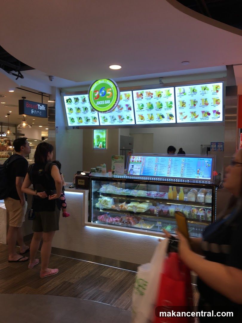 Juice Bar Display