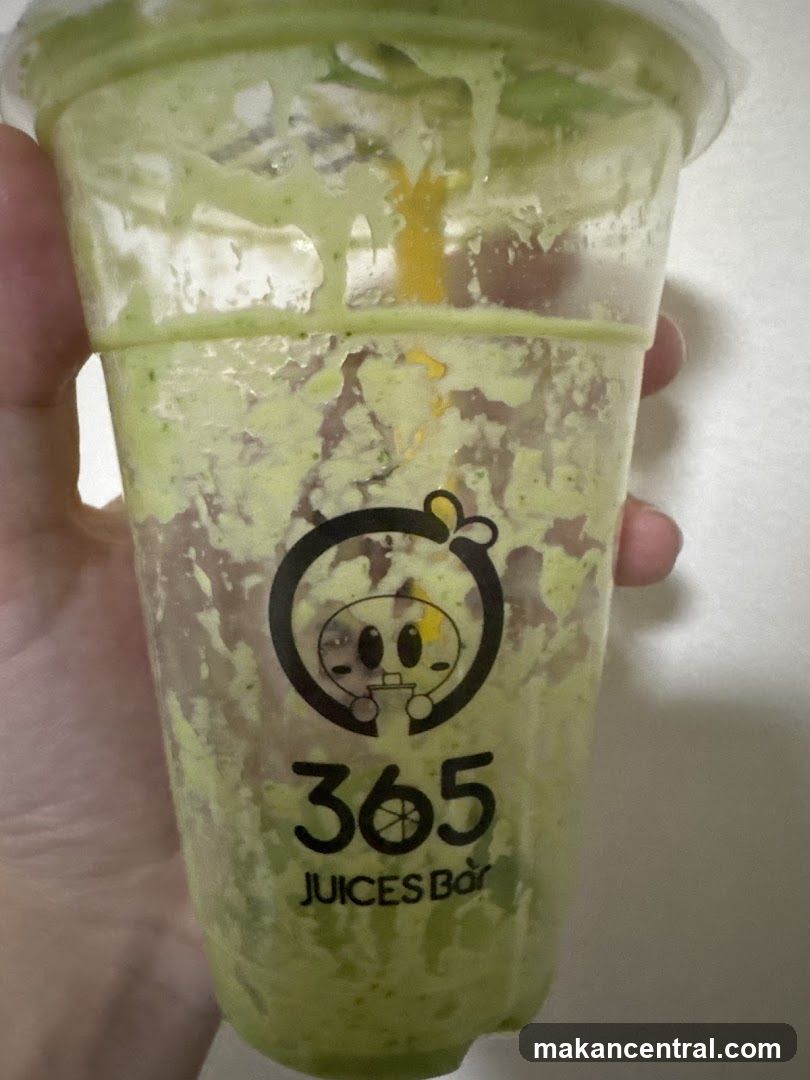 Juice cup with logo