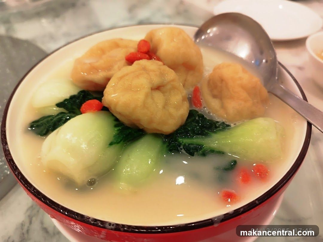Bok Choy and Tofu Soup