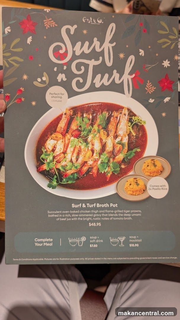 Surf 'n' Turf Broth Pot
