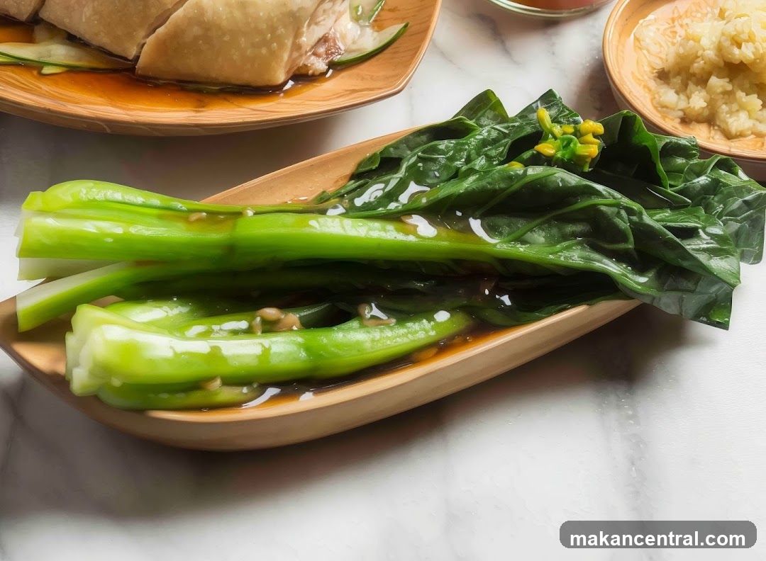 Steamed Gai Lan with Oyster Sauce