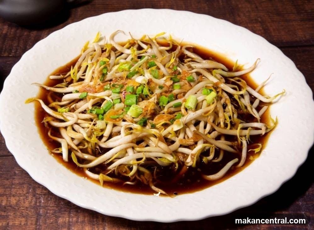 Bean Sprouts with Sauce