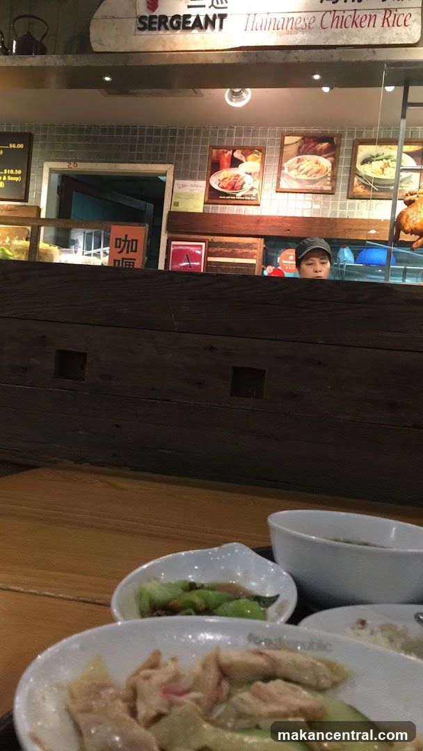 Hainanese Chicken Rice Stall