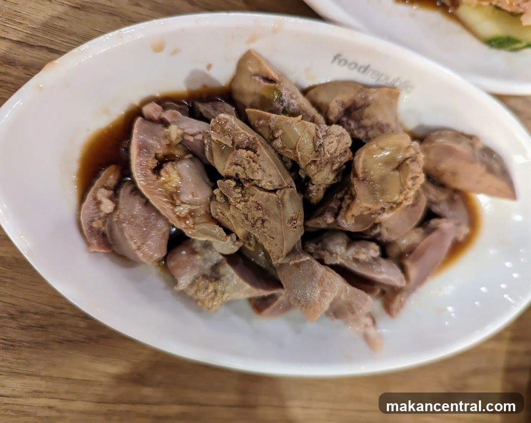 Braised Chicken Livers