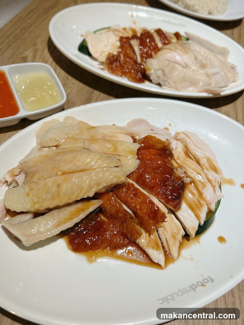 Hainanese Chicken Rice