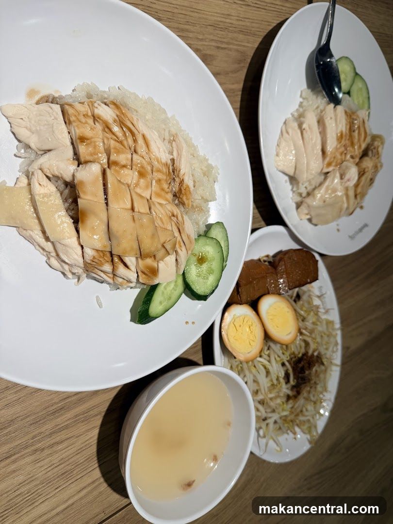 Hainanese Chicken Rice