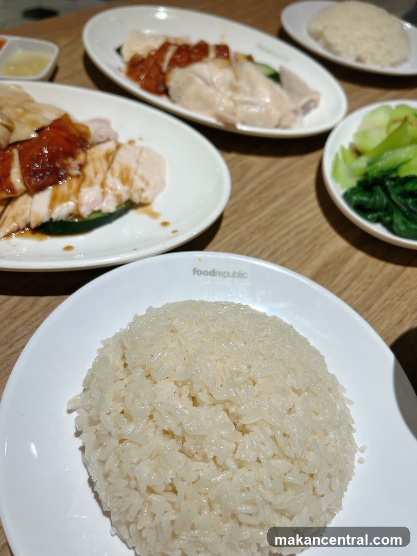 Hainanese Chicken Rice
