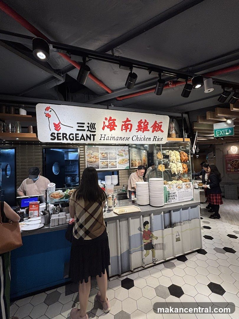 Sergeant Hainanese Chicken Rice Stall