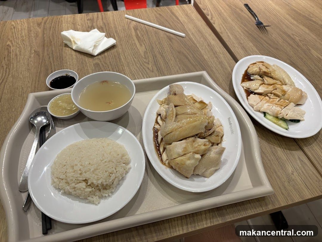 Hainanese Chicken Rice