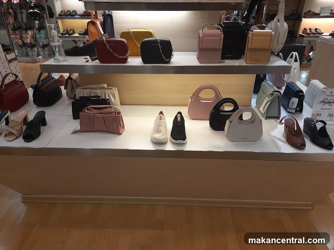 Handbags and Shoes Display