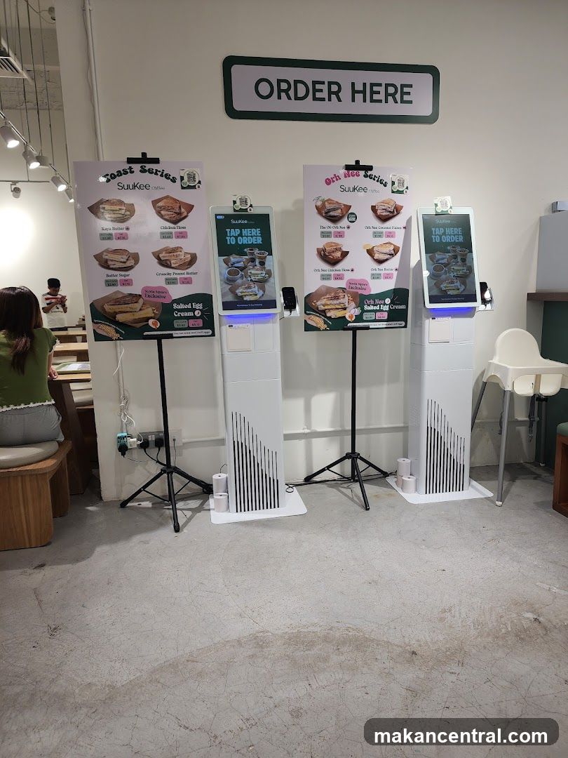 Order Here Station