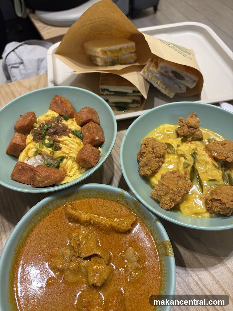 Assortment of Dishes