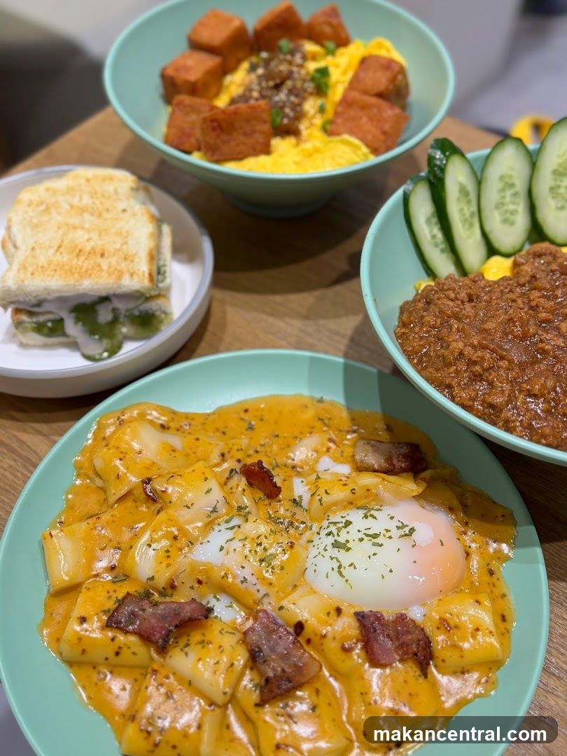 Dishes with Eggs and Meat