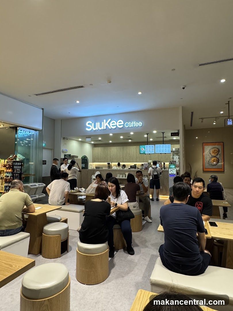 Interior of Suukee Coffee shop
