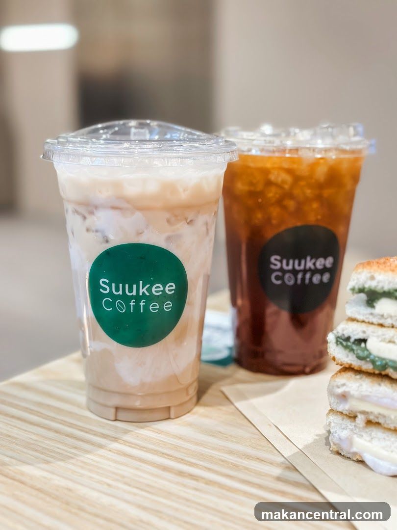 Coffee Drinks and Sandwiches