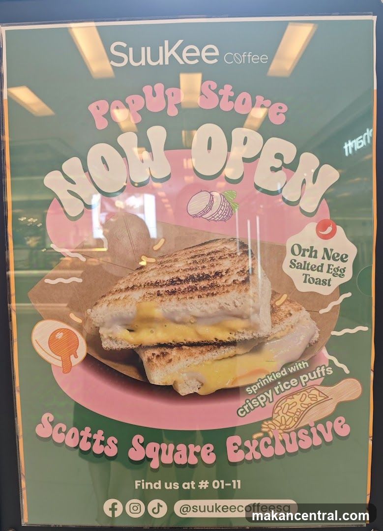 SuuKee Coffee Pop-Up Store Advertisement
