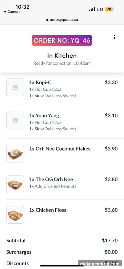Order Confirmation