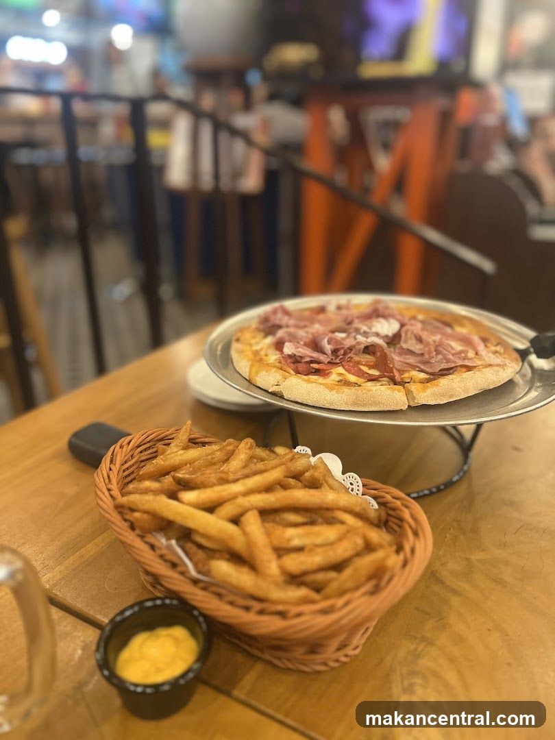 Pizza and Fries