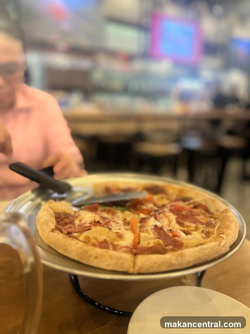 Pizza on a Stand