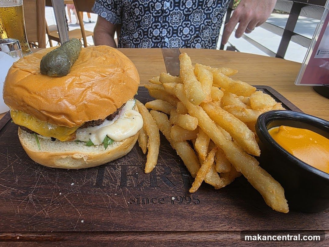 Burger and Fries