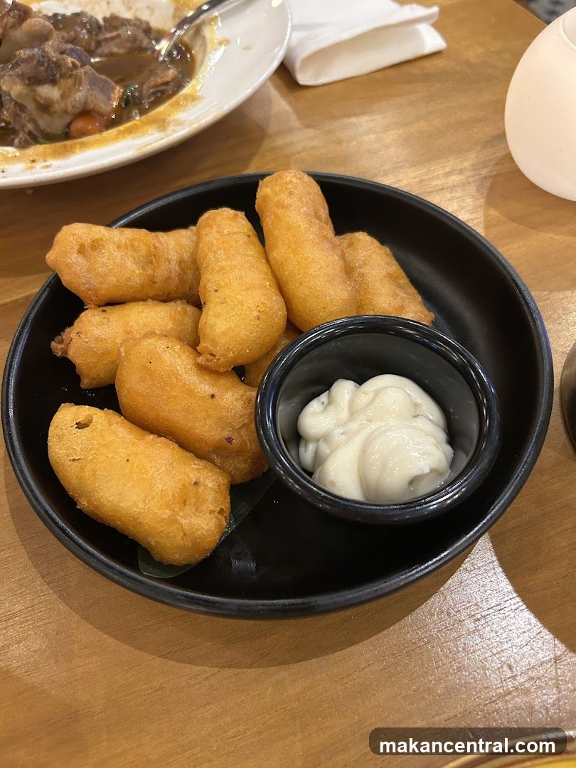 Fried Bites with Dip