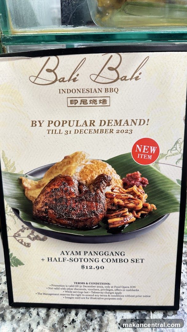 Ayam Panggang + Half-Sotong Combo Set