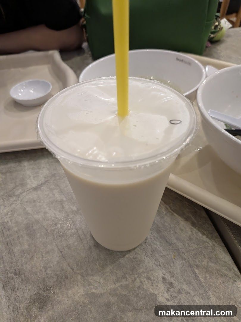 Beverage in a cup