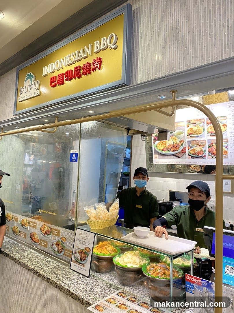 Indonesian BBQ Food Stall
