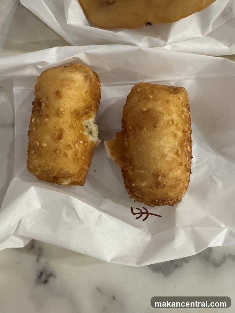 Fried Pastries with Sesame Seeds