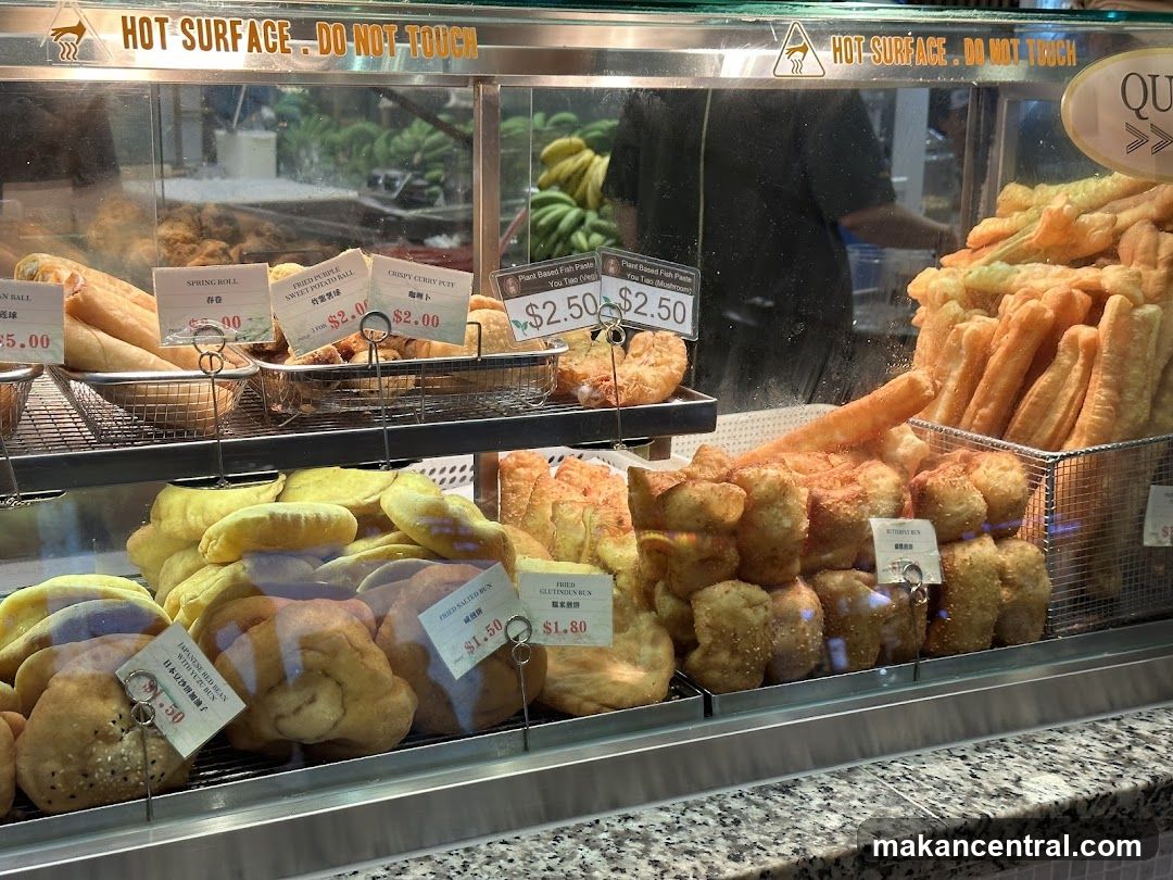 Fried Pastries Display
