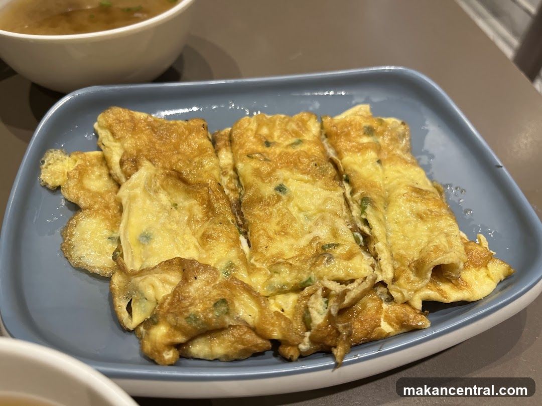 Rolled Omelets with Scallions