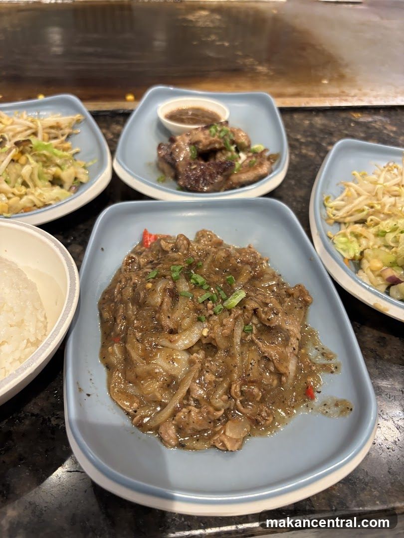 Teppanyaki Dinner