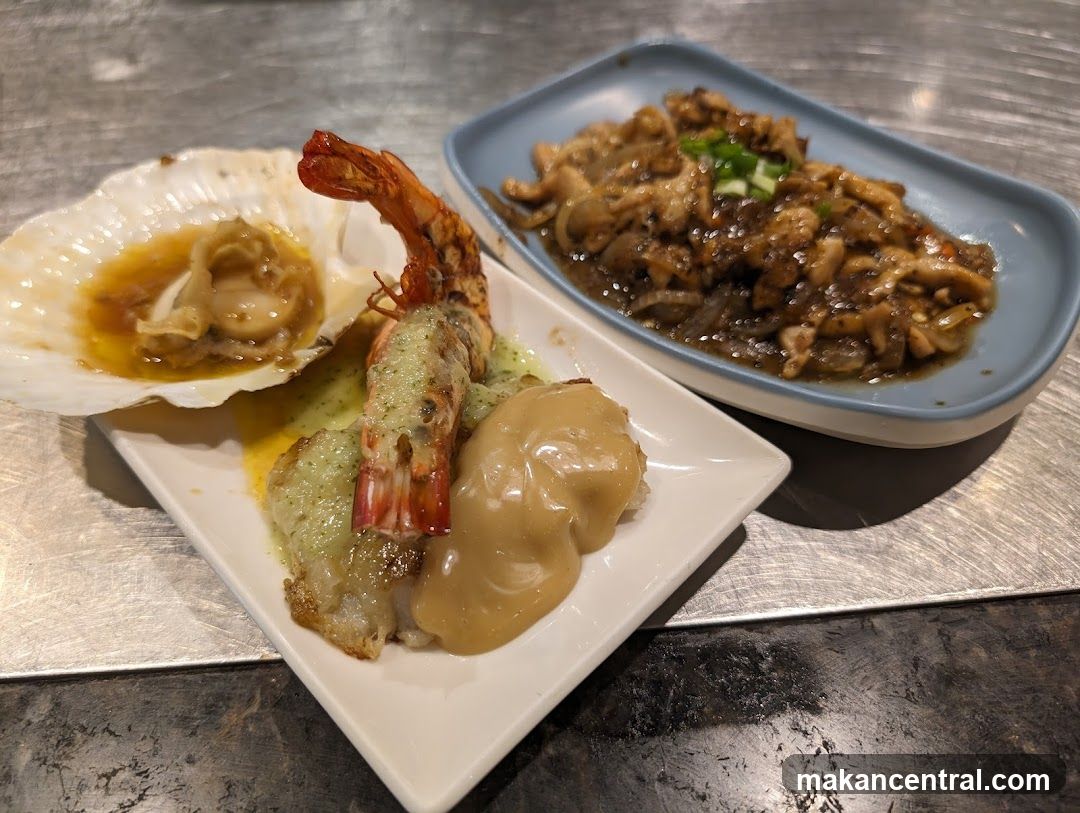 Seafood and Meat Dishes
