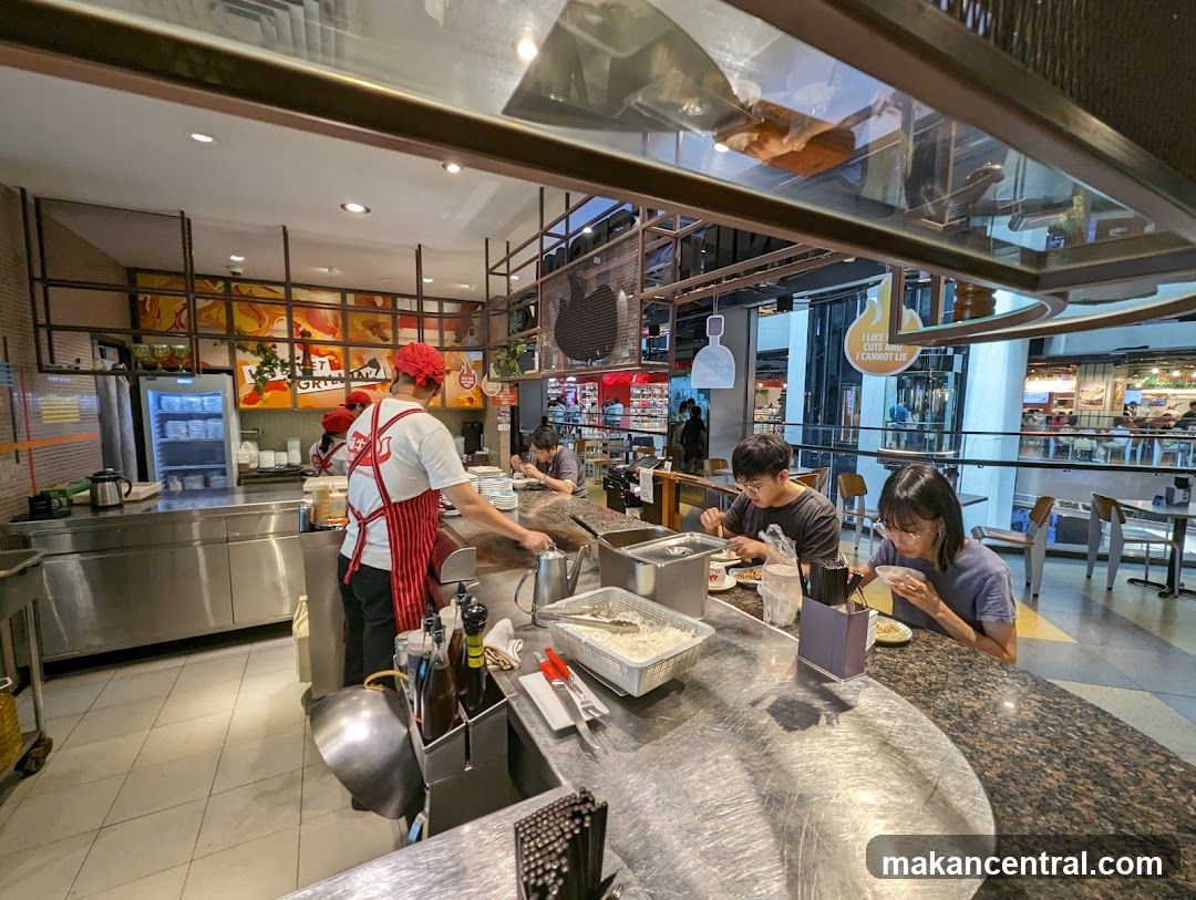 Restaurant Kitchen and Dining Area