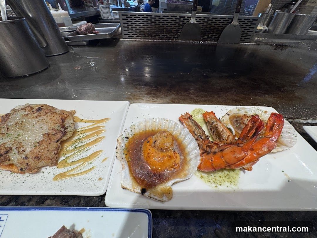 Teppanyaki Grill Food