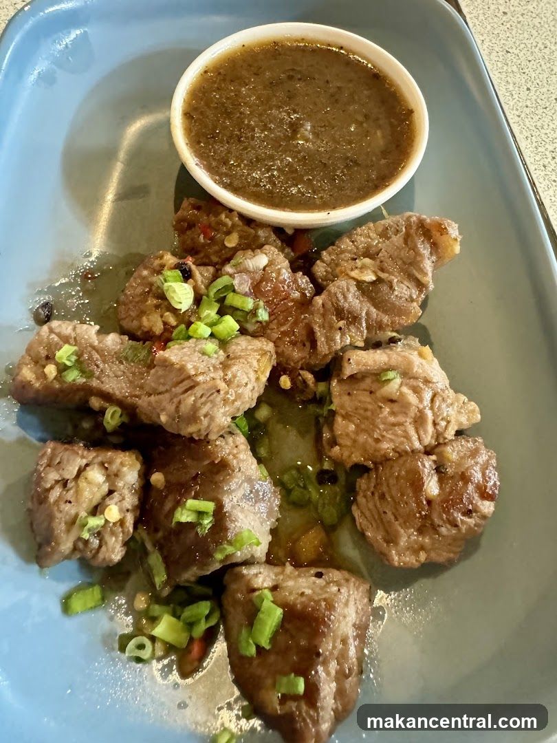 Beef Bites with Dipping Sauce