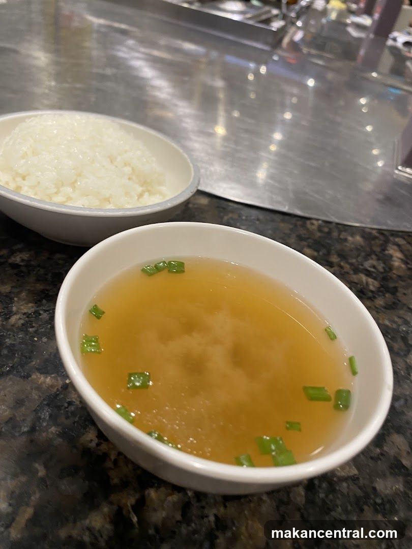 Miso Soup and Rice