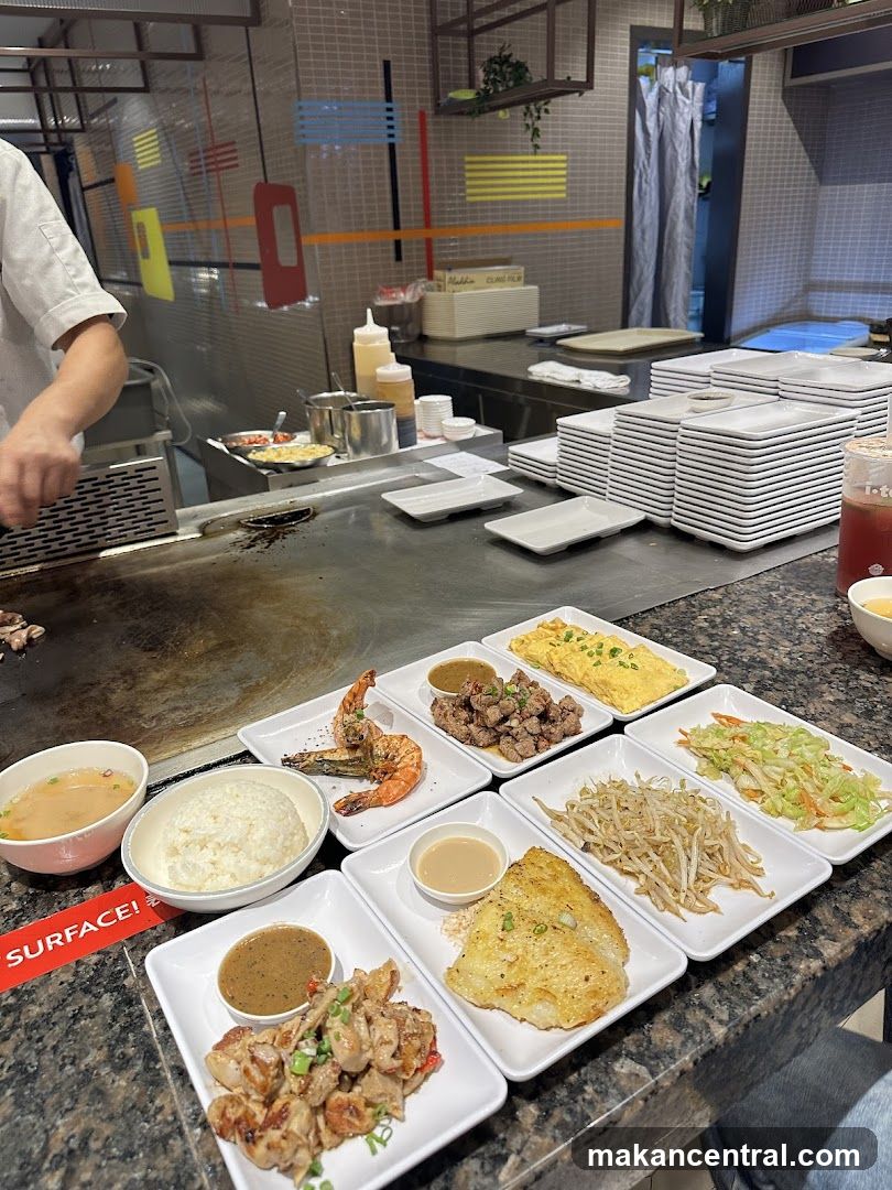 Teppanyaki Meal