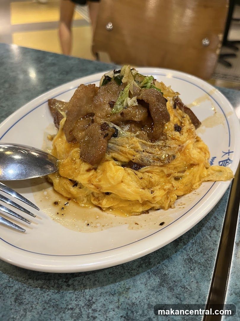 Omurice with Pork