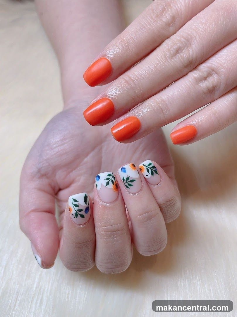 Painted Nail Bar