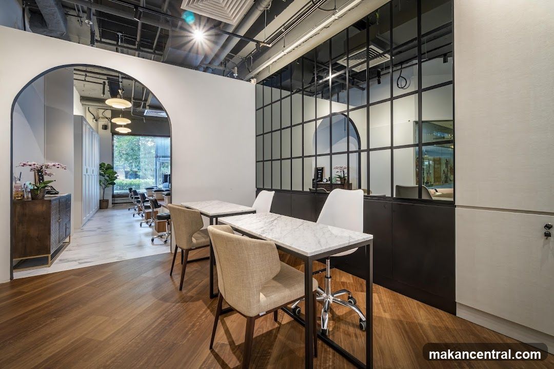 Modern Nail Salon Interior