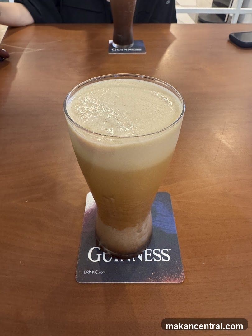 Guinness Coaster with Drink
