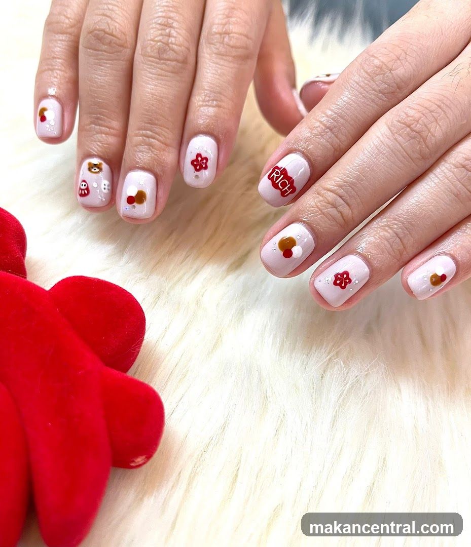 Nail Art with Cute Designs