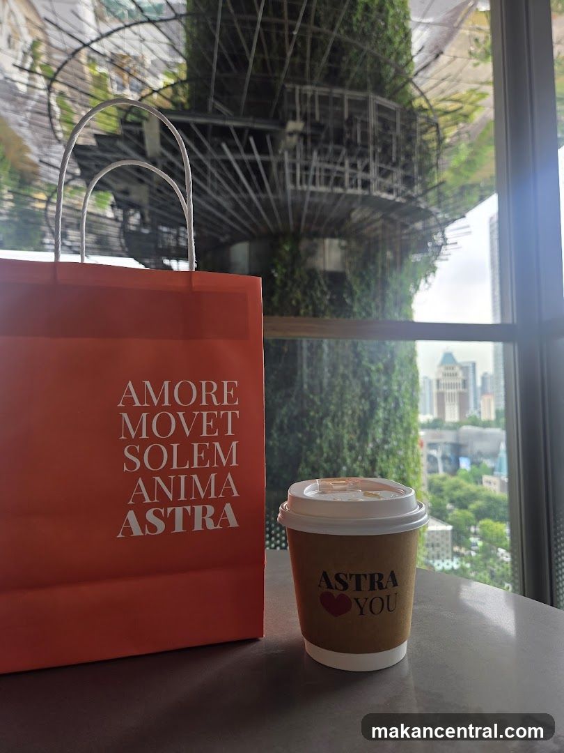 Coffee Cup and Shopping Bag