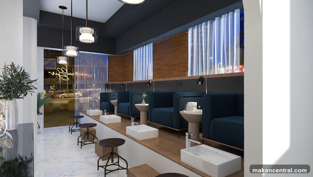 Nail Salon Interior