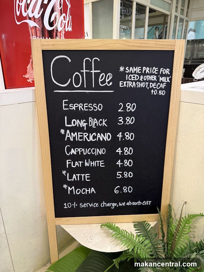 Coffee Menu